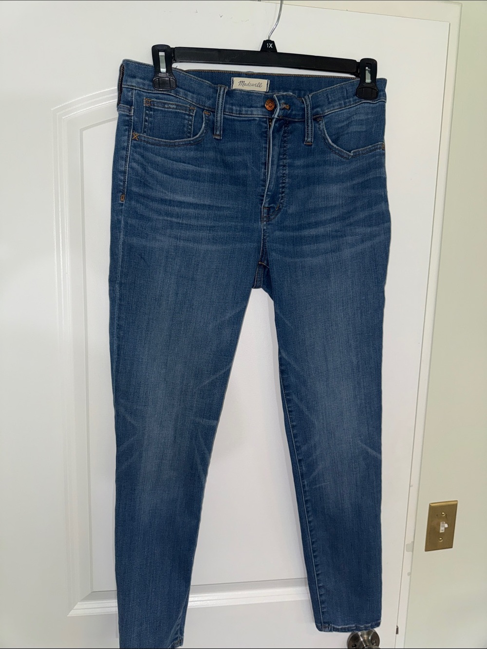 Madewell Women's Skinny Jeans - Medium Blue Wash